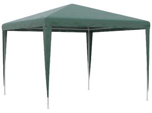 Gazebo da Giardino 293x293x252H cm Pieghevole e Portatile con Copertura Anti UV Verde
