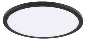 Faretto Ad Incasso Moderno Fueva Flex In Alluminio Nero Led Integrato 22W 3000K