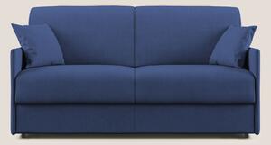 Evans Divano letto in morbido tessuto impermeabile T02 blu