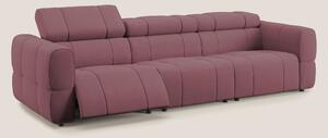 Giotto Divano modulare a 3 sedute con opzione relax elettrico in micro