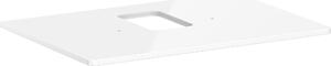 Hansgrohe Xelu Q Console avec découpes au centre, 780x550, pour vasque à poser, avec trou pour robinet, 54120050, 54120050
