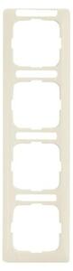 Busch-Jaeger 1724 NSKA-212 Busch-Duro 2000® SI Cornice di copertura lineare, quadrupla, bianca