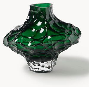 Vaso in vetro soffiato Canyon, alt. 23 cm