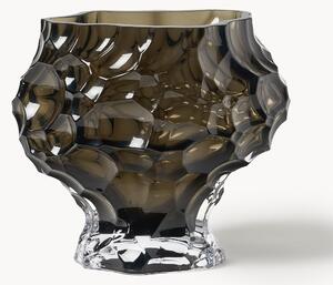 Vaso in vetro soffiato Canyon, alt. 18 cm