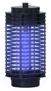 Zanzariera Elettrica 3W con Luce UV per Interno ed Esterno Nero