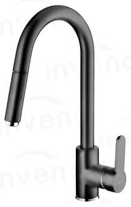 Miscelatore Lavello Elia Con Bocca Estraibile Nero