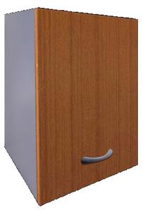 Pensile Cucina Apertura Anta Destra 40x33x60A cm in Nobilitato Teak