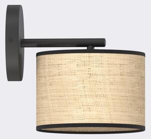 Lampada da parete ECO 1xE27/15W/230V beige/rattan