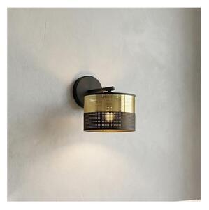 Lampada da parete LUX 1xE27/15W/230V nero/oro