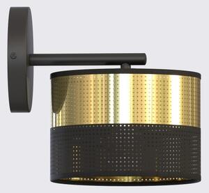 Lampada da parete LUX 1xE27/15W/230V nero/oro
