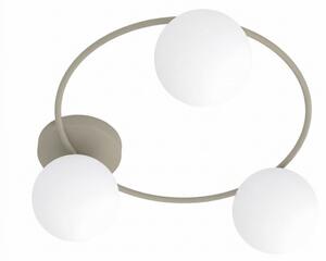 Plafoniera SOPRA 3xE14/10W/230V beige/bianco