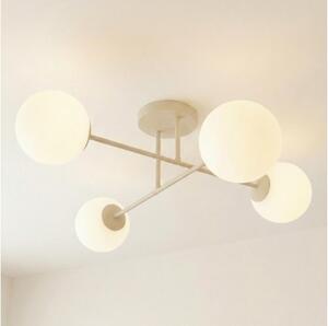 Plafoniera ROMA 4xE14/10W/230V beige