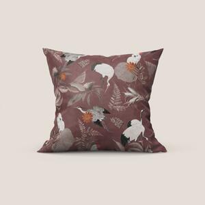 Cacadou elegante collezione di cuscini a fantasia in velluto impermeab