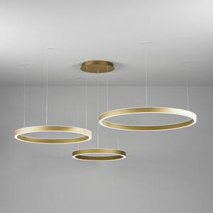 Gea Luce Criseide Ss/3D Oro Spazzolato lampada a sospensione