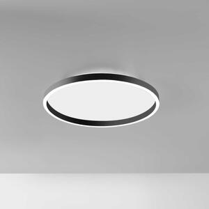 Gea Luce Aela P/M plafoniera led 50W+10W colore nero