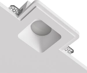 Faretto incasso quadrato lampadari bartalini eveil fp35 gu10 led gesso - Lampadari Bartalini Gesso