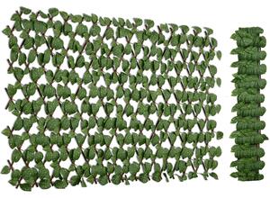 Outsunny Siepe Artificiale 200x100 cm in Seta e Plastica PE, Siepe Finta di Pothos con 495 Foglie, Verde|Aosom