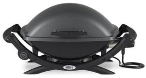 Weber barbecue elettrico q2400 2200 watt grigio scuro