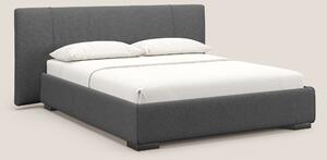 Omero letto imbottito contenitore sfoderabile in tessuto fiammato impe