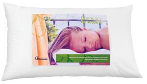 Guanciale BENESSERE H 14 fatto di speciali fibre Dimensioni 80x50xh 14 cm Favorisce la distensione cervicale autoregolando la temperatura