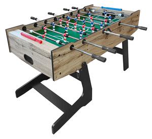 Tavolo da Calcio Balilla Deluxe Pieghevole Verticale