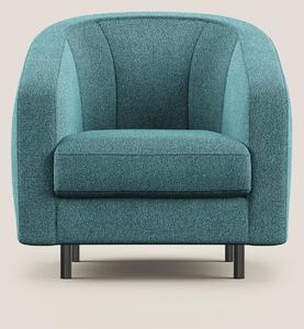 Pandora Poltroncina in morbido tessuto bouclé impermeabile T07 azzurro