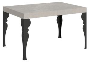 Tavolo Allungabile 120/380x90 cm Paxon Cashmere Gambe Antracite