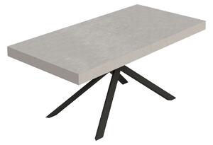 Tavolo Allungabile 180/440x90 cm Niket Cashmere Gambe Antracite