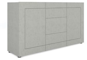 Madia 2 Ante e 3 Cassetti 150x40x83,5 cm Elios Cashmere