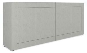 Madia 4 Ante 200x40x83,5 cm Elios Cashmere