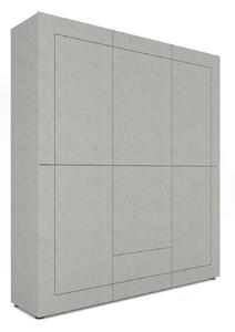 Credenza Alta 5 Ante e 3 Cassetti 150x35x165 cm Elios Cashmere
