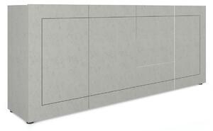 Madia 3 Ante e 3 Cassetti 200x40x83,5 cm Elios Cashmere