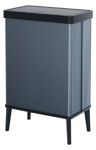 Pattumiera Alta 54L Keter Verto High 43,5x26,5x68,7 cm in Plastica Blu Perla