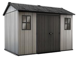 Casetta da Giardino 350x229x254 cm Keter Oakland 1175 Duotech in Polipropilene Grigio