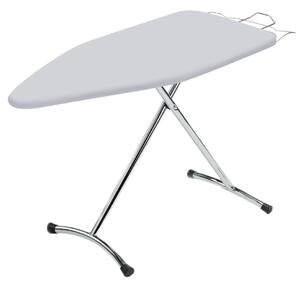 Asse da Stiro Prestige 123x48 cm Salvaspazio Altezza Regolabile Ampia Area di Stiratura