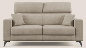 Pegaso divano letto con poggiatesta reclinabili e rivestimento T02 bei