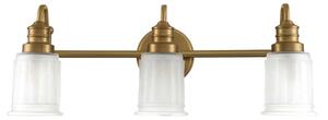 Quoizel QZ-SWELL3-BB-BATH-LED Applique da bagno SWELL 3xG9/3W/230V IP44 oro