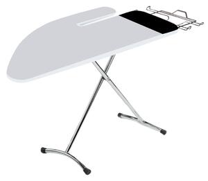 Asse da Stiro Completo Combiboard 125x48 cm con Piano Stiramaniche Regolabile in Altezza