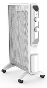 Radiatore Elettrico Giulietta 1000-1500 W IP24 con Pannello in Mica Bianco