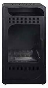 Stufa a Bioetanolo Fiammetta JR Ventilara Bruciatore da 1,5 L Struttura in Acciaio Nero