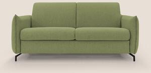 Scarlet divano letto in tessuto misto cotone impermeabile T19 verde