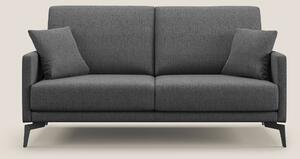 Saturno divano moderno in tessuto morbido impermeabile T03 grigio