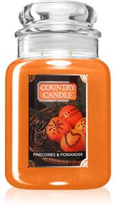 Country Candle Pinecone & Pomander candela profumata 737 g