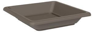 Sottovaso Quadrato per Vaso Tera Nazca Sand 32x32 cm in Plastica Riciclata Sabbia