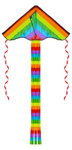 Aquilone Twister Arcobaleno 195x85 cm per Bambini e Adulti Multicolore