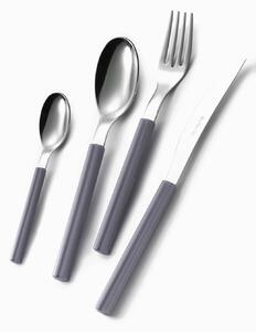 Servizio Set di Posate 24 Pezzi in Acciaio Eme Sky Grigio 432