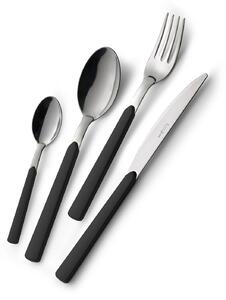 Servizio Set di Posate 24 Pezzi in Acciaio Eme Fast Nero 1
