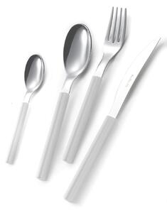 Servizio Set di Posate 24 Pezzi in Acciaio Eme Sky Bianco 19