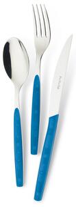 Servizio Set di Posate 24 pezzi in Acciaio Inox Eme Dream Blu 35