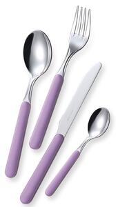 Servizio Set di Posate 24 Pezzi in Acciaio Eme Bonita Lilla 65